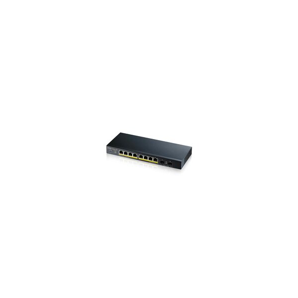 ZyXEL GS1900-10HP - Managed - L2 - Gigabit Ethernet (10/100/1000) - Power over Ethernet (PoE) - Wandmontage