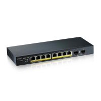 ZyXEL GS1900-10HP - Managed - L2 - Gigabit Ethernet...