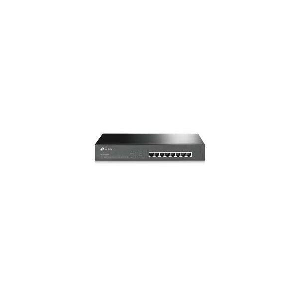TP-LINK TL-SG1008MP - Unmanaged - Gigabit Ethernet (10/100/1000) - Power over Ethernet (PoE) - Rack-Einbau