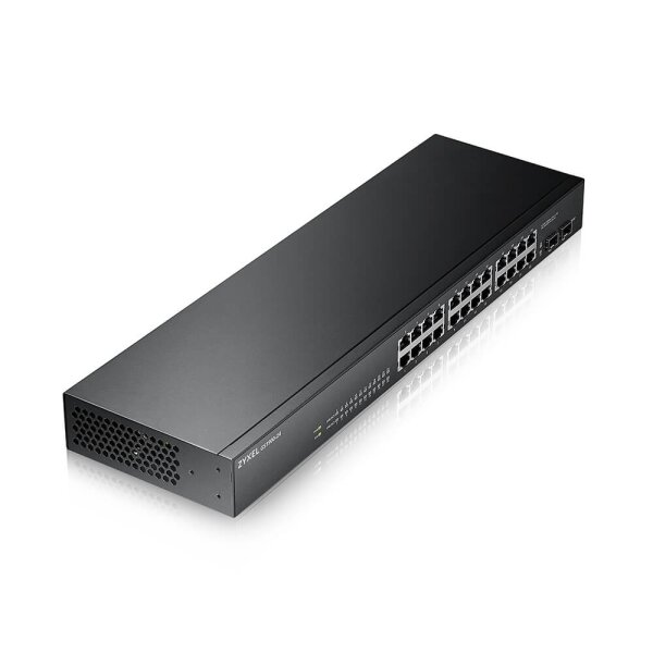 ZyXEL GS1900-24 - Switch - Smart - 24 x/1000+ 2 - Switch - 1 Gbps