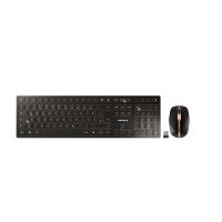 Cherry DW 9100 SLIM - RF Wireless + Bluetooth - QWERTZ -...