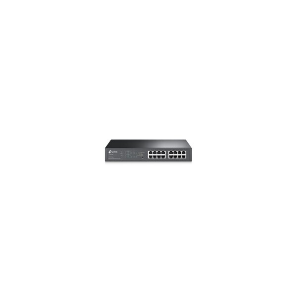 TP-LINK TL-SG1016PE gemanaged Gigabit Ethernet (10/100/1000) Energie Über Ethernet (PoE) Unterstützung Schwarz Netzwerk-Switch