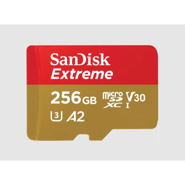 SanDisk Extreme microSDXC+SD - Extended Capacity SD (MicroSDHC)