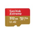 SanDisk Extreme - 512 GB - MicroSDHC - Klasse 10 - UHS-I - 190 MB/s - 130 MB/s
