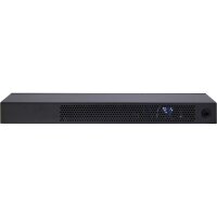 Inter-Tech SW-0816 - Stahl - Schwarz - LED - 8 AC-Ausgänge - C13-Koppler - C20-Koppler
