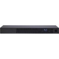 Inter-Tech SW-0816 - Stahl - Schwarz - LED - 8 AC-Ausgänge - C13-Koppler - C20-Koppler
