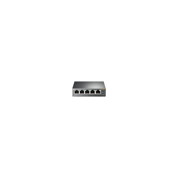 TP-LINK TL-SF1005P ungemanaged Fast Ethernet (10/100) Energie Über Ethernet (PoE) Unterstützung Schwarz Netzwerk-Switch