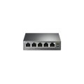 TP-LINK TL-SF1005P ungemanaged Fast Ethernet (10/100) Energie Über Ethernet (PoE) Unterstützung Schwarz Netzwerk-Switch