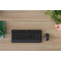 Logitech 920-010994 - Kabellos - Bluetooth - Membran Key Switch - QWERTZ - Graphit - Maus enthalten