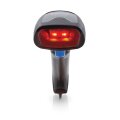 Datalogic QuickScan 2500 - Tragbares Barcodelesegerät - 1D/2D - Laser - Kabelgebunden - Tastaturkeil - RS-232 - USB - Schwarz