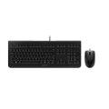 Cherry DC 2000 - Kabelgebunden - USB - Membran Key Switch - QWERTZ - Schwarz - Maus enthalten