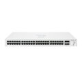 HPE Networking Aruba Instant On 1830 48G 4SFP - Managed - L2 - Gigabit Ethernet (10/100/1000) - Vollduplex - Rack-Einbau - 1U