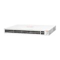 HPE Networking Aruba Instant On 1830 48G 4SFP - Managed - L2 - Gigabit Ethernet (10/100/1000) - Vollduplex - Rack-Einbau - 1U