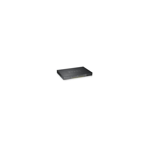 ZyXEL GS1920-24HPV2 - Managed - Gigabit Ethernet (10/100/1000) - Power over Ethernet (PoE) - Rack-Einbau
