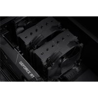 Noctua NH-D15 chromax.black - Prozessor - Kühler - 15 cm - LGA 1150 (Socket H3),LGA 1151 (Socket H4),LGA 1155 (Socket H2),LGA 1156 (Socket H),LGA 2011... - AMD A - Intel® Celeron® - Intel® Core™ i3 - Intel Core i5 - Intel Core i7 - Intel Core i9 - Intel®.