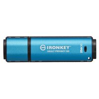 Kingston 256GB IronKey Vault Privacy 50 AES-256 Encrypted...
