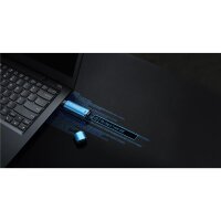 Kingston IronKey 256GB Vault Privacy 50 AES-256 verschlüsselter - FIPS 197 - 256 GB - USB Typ-A - 3.2 Gen 1 (3.1 Gen 1) - 230 MB/s - Kappe - Schwarz - Blau