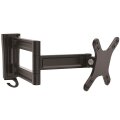 StarTech.com Monitorarm für Wandmontage - Zwei Gelenke - 15 kg - 33 cm (13") - 68,6 cm (27") - 75 x 75 mm - 100 x 100 mm - Schwarz