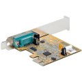 StarTech.com 1-Port PCI Express Serielle Schnittstellenkarte - PCIe auf RS232 (DB9) Karte - PC Serielle Adapter Karte / Erweiterungskarte - Voll- und Niedrigprofil Blende - 16C1050 UART - COM Retention - Windows/Linux - PCIe - Seriell - Full-height / Low-