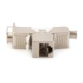 DIGITUS DN-93615 - CAT6A Keystone Jack, geschirmt, werkzeugfreie Montage