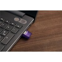 Kingston DataTraveler 256GB microDuo 3C 200MB/s dual USB-A + USB-C - 256 GB - USB Type-A / USB Type-C - 3.2 Gen 1 (3.1 Gen 1) - 200 MB/s - andere - Edelstahl - Violett