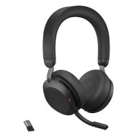 Jabra Evolve2 75 - Kabellos - 20 - 20000 Hz - Büro/Callcenter - 197 g - Kopfhörer - Schwarz