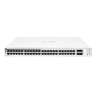 HPE Networking Aruba Instant On 1830 48G 24p Class4 PoE 4SFP 370W - Managed - L2 - Gigabit Ethernet (10/100/1000) - Power over Ethernet (PoE) - Rack-Einbau - 1U