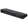 StarTech.com USB 3.0 Dockingstation für zwei Monitore mit HDMI & 4K DisplayPort - USB 3.0 auf 4x USB-A - Ethernet - HDMI und DP - USB Typ A Universal Dockingstation für Mac & Windows - Kabelgebunden - USB 3.2 Gen 1 (3.1 Gen 1) Type-B - 3,5 mm - USB Typ-A