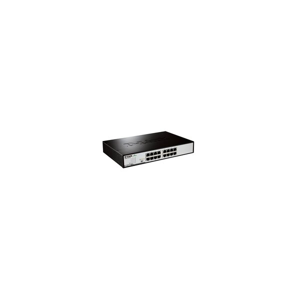 D-Link DGS 1016D - Switch - Kupferdraht 1 Gbps - 16-Port 3 HE - Rack-Modul