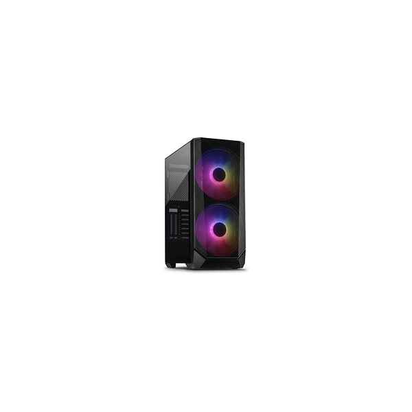 Inter-Tech IT-3503 Airstream - Tower - PC - Schwarz - ATX - EATX - Mini-ITX - uATX - Gaming - 16,5 cm