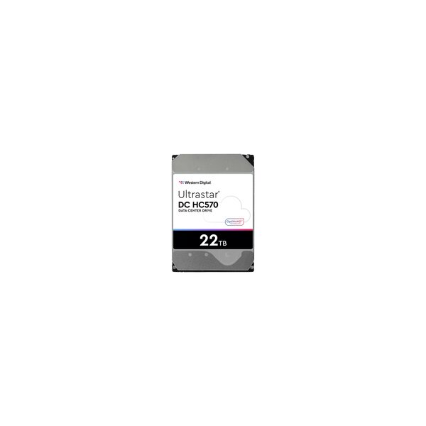 WD Ultrastar DC HC570 - 22 TB - 7200 RPM - 512 MB - 3.5" - Serial ATA III