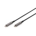 DIGITUS AK-330160-200-S - USB Type-C-USB Type-C AOC Hybrid Glasfaser Kabel 4K@60Hz USB 3.1 SPEC 20m