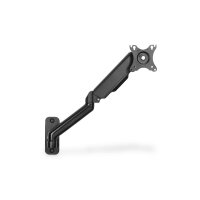 DIGITUS DA-90425 - Single Gasdruckfeder Monitor-Wandhalter 32", 9 kg max, schwarz