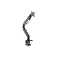 DIGITUS DA-90426 - Single Gasdruckfeder Monitor Tisch-Halterung 35", 15 kg max. schwarz