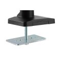 DIGITUS DA-90427 - Dual Gasdruckfeder Monitor Tisch-Halterung 2x 35", 2x 15 kg max. schwarz