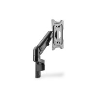 DIGITUS DA-90428 - Single Gasdruckfeder Monitor-Wandhalter 43", 23 kg max, schwarz
