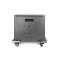 DIGITUS DN-45003 - Mobiler Ladeschrank, 16 Ladestationen, 14", schw 384 x 550 x 375 mm, elektr.Schloss, USB, Lüfter