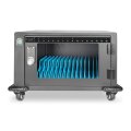 DIGITUS DN-45003 - Mobiler Ladeschrank, 16 Ladestationen, 14", schw 384 x 550 x 375 mm, elektr.Schloss, USB, Lüfter