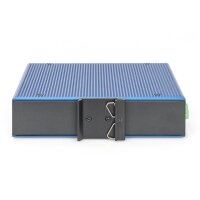 DIGITUS DN-651129 - 16 Port 10/100/1000Mbps Industrial Switch Hutschienen und Wandmontage