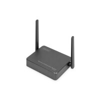DIGITUS DS-55317 - Click & Present - Drahtloses Kollaborationssystem HDMI, 2x TX, 1x RX