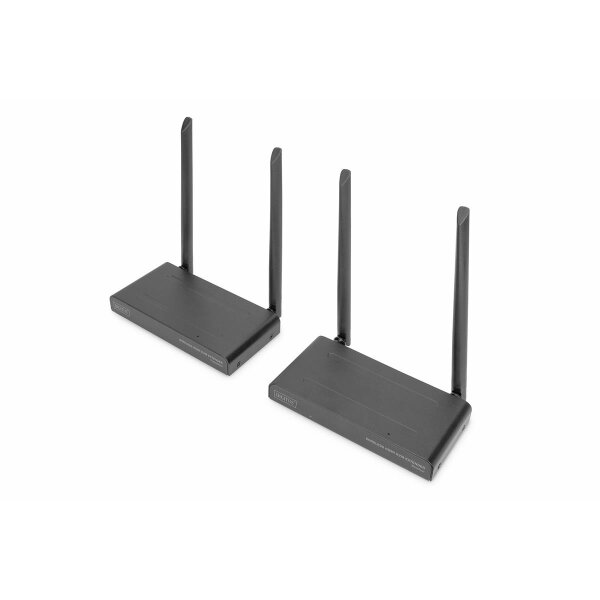DIGITUS DS-55321 - Wireless HDMI KVM Extender Set 200 m, Full HD