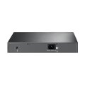TP-LINK JetStream -8-Port-Gigabit-Smart-PoE-Switch mit 2 SFP-Slots - Managed - L2/L2+ - Gigabit Ethernet (10/100/1000) - Power over Ethernet (PoE) - Rack-Einbau - 1U