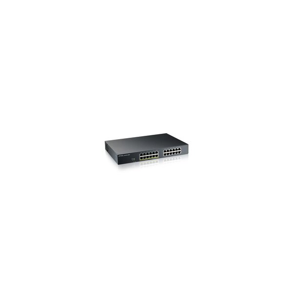 ZyXEL GS1915-24EP - Managed - L2 - Gigabit Ethernet (10/100/1000) - Power over Ethernet (PoE) - Rack-Einbau - Wandmontage