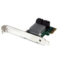 StarTech.com 4 Port PCI Express 2.0 SATA III 6Gbit/s RAID...