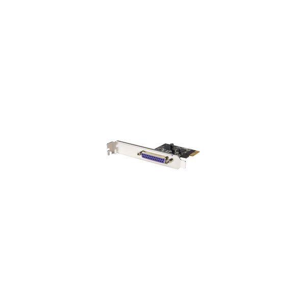 StarTech.com PEX1P2 - PCIe - Parallel - PCIe 1.0a - Schwarz - Stahl - 26297 h - PLX/Oxford - OXPCIe952