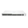 HPE Networking Networking Instant On Switch 48p Gigabit CL4 PoE 4p SFP 370W 1830 - Managed - L2 - Gigabit Ethernet (10/100/1000) - Power over Ethernet (PoE) - Rack-Einbau - 1U