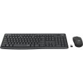 Logitech MK295 Silent - Volle Größe (100%) - Kabelgebunden - RF Wireless - QWERTZ - Graphit - Maus enthalten