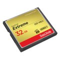SanDisk 32GB Extreme - 32 GB - Kompaktflash - 120 MB/s - 85 MB/s - Schwarz - Gold - Rot