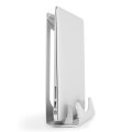 StarTech.com Laptop-Ständer - 2-in-1-Laptopständer oder Vertikalständer - Ideal für Ultrabooks & MacBook Pro/Air - Ergonomische - angewinkelte Tablethalterung für den Schreibtisch - Silber - Aluminium - Silber - Aluminium - 27,9 cm (11") - 38,1 cm (15") -
