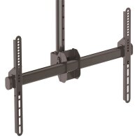 StarTech.com TV-Deckenhalterung - Vollbewegliche - Universelle - Hängende Einzelbildschirmhalterung mit Kurzem - Verstellbarem Teleskopmast - Neigbar/Schwenkbar - VESA-Halterung für 32"-75" Bildschirme - 50 kg - 94 cm (37") - 190,5 cm (75") - 200 x 200 mm